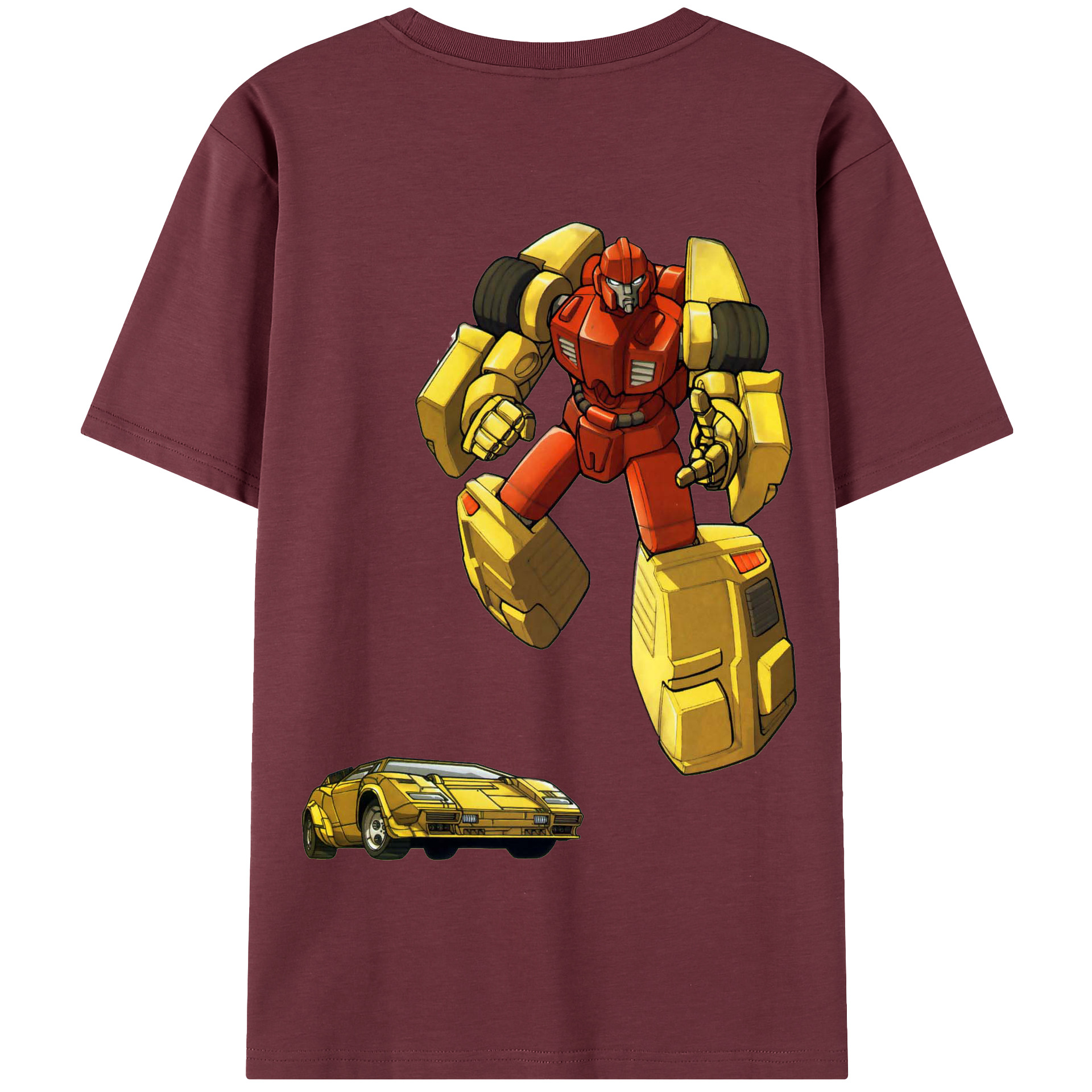 （画像用）  綿100％半袖Tシャツ（背面プリント）